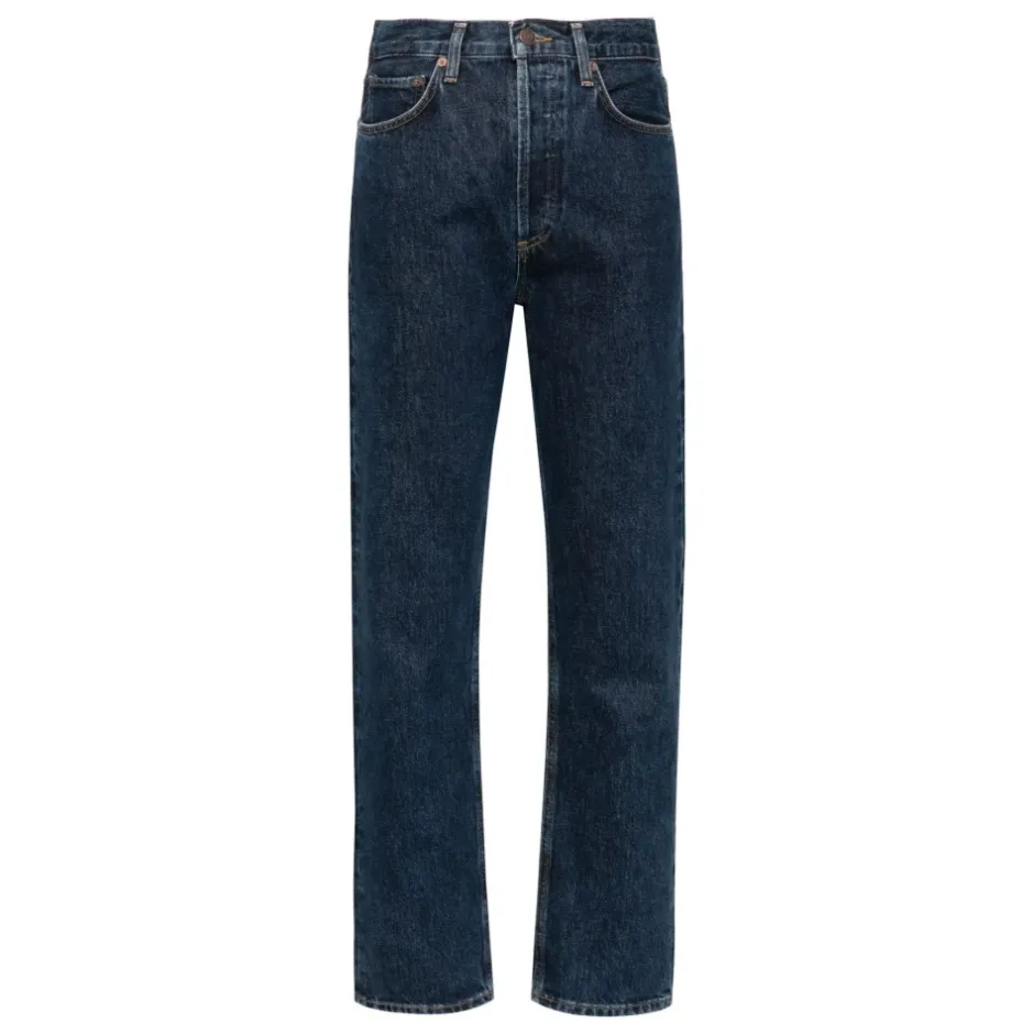 Sale Højtaljede straight leg jeans Dame Jeans