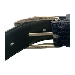 New Håndlavet Bælte 100% Øgle Model 1326413 Bælter