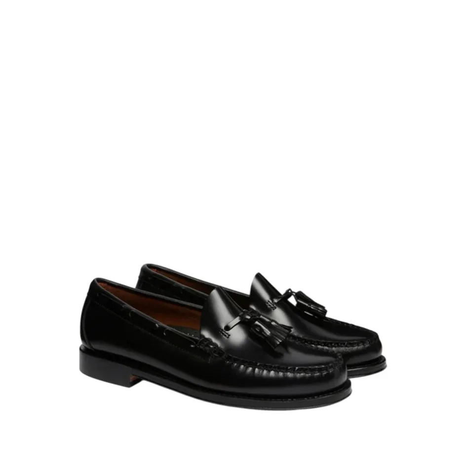 New Håndlavet Brune Læder Loafers med Tassel Loafers