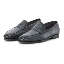Clearance Håndlavet læderloafer med moderne twist Loafers