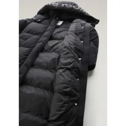 New Hollow Lang Parka med Street Style Detaljer Dame Frakker