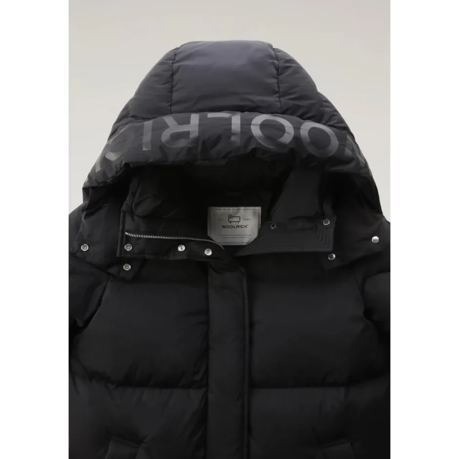 New Hollow Lang Parka med Street Style Detaljer Dame Frakker
