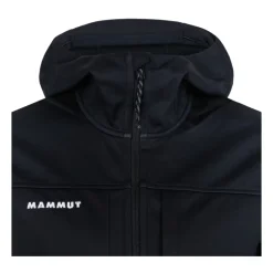 Hot Hooded Softshell Jacket In Technical Fabric Skaljakker