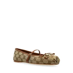 Clearance Horsebit Ballet Flat Dame Ballerina Sko