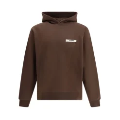Hot Hættetrøje med Logo Patch Trøjer