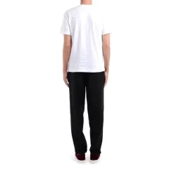 Clearance Bomuld Hjerte Front T-Shirt T-Shirts