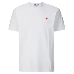 Clearance Bomulds T-Shirt med Mini Hjerte T-Shirts