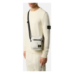Hot Crossbody Taske med Logo Patch Tasker