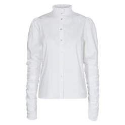 Best Puff Skjorte med Elegante Detaljer Dame Bluser & Skjorter
