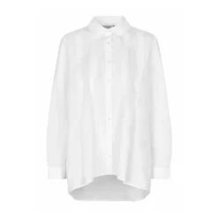 Sale Skjorte med Krave og Løs Silhuet Dame Bluser & Skjorter