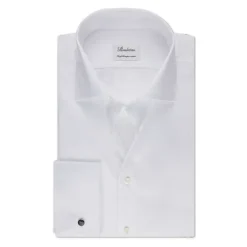 Hot Slimline Fransk Manchet Skjorte Skjorter