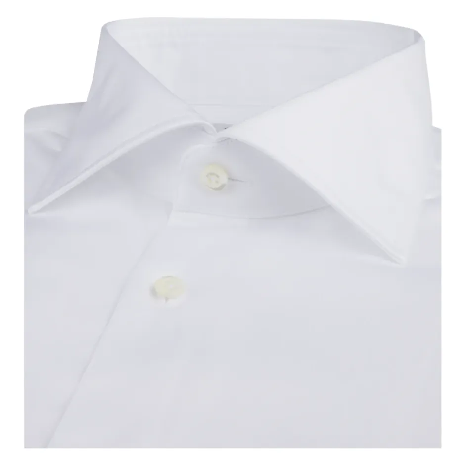 Hot Slimline Fransk Manchet Skjorte Skjorter