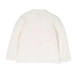 Online sweater til børn med logo-patch og quiltet front Børn Jakker