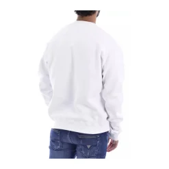 New Sweatshirt med Trykt Logo Sweatshirts