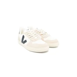 Online e lædersneakers med flerfarvede detaljer Børn Sneakers