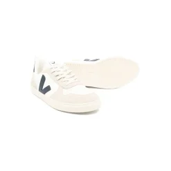Online e lædersneakers med flerfarvede detaljer Børn Sneakers