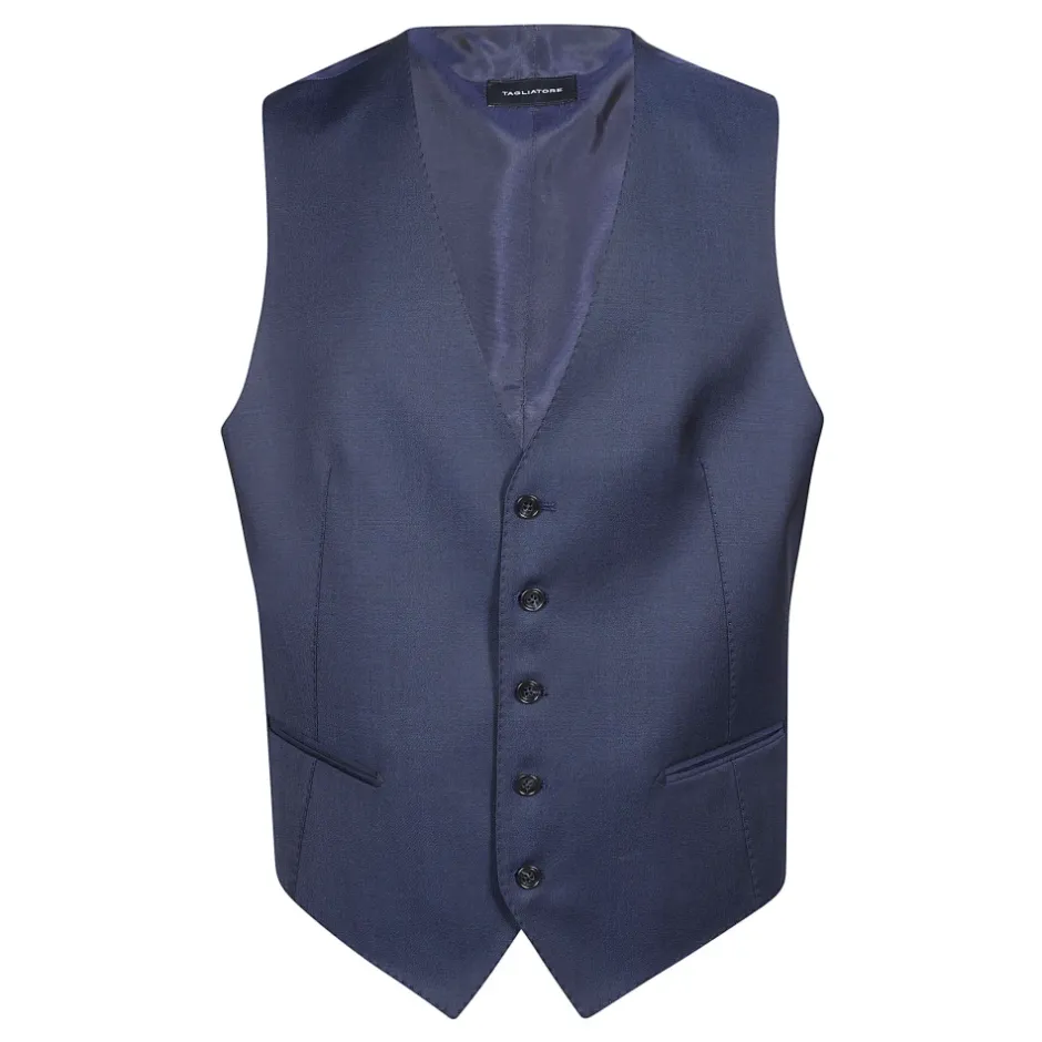 Discount I5015 Navy Vest Jakkesæt
