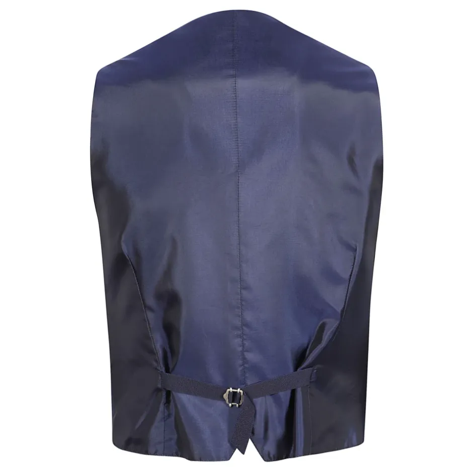 Discount I5015 Navy Vest Jakkesæt