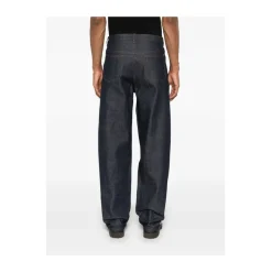 Indigo Denim Straight Leg Jeans Jeans