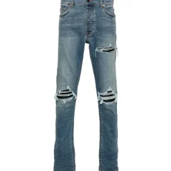 Clearance Indigo Distressed Skinny Jeans Jeans