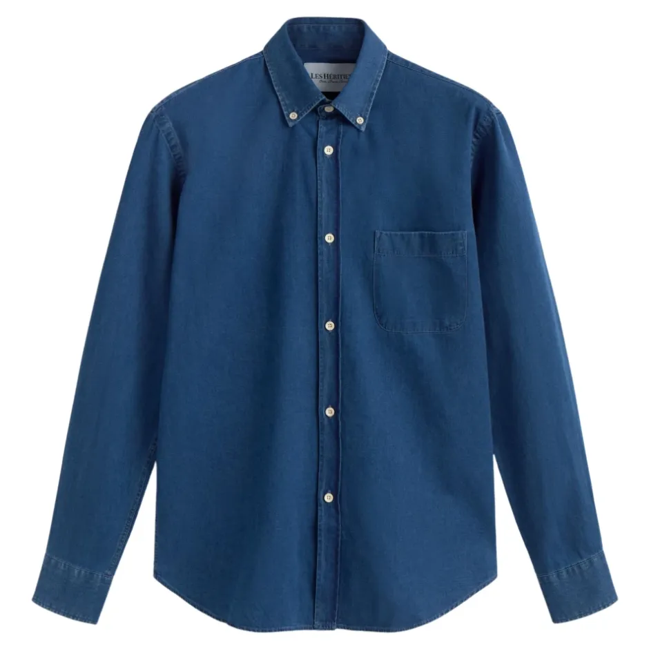 Sale Indigo Skjorte Skjorter