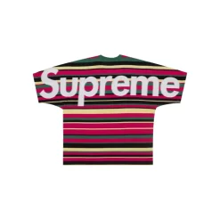 Online Intarsia S/S Top (SS25) Stripe T-Shirts