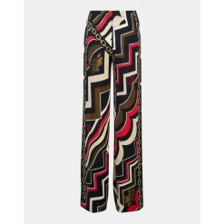 Best Istrice Print Straight-Leg Bukser Dame Bukser