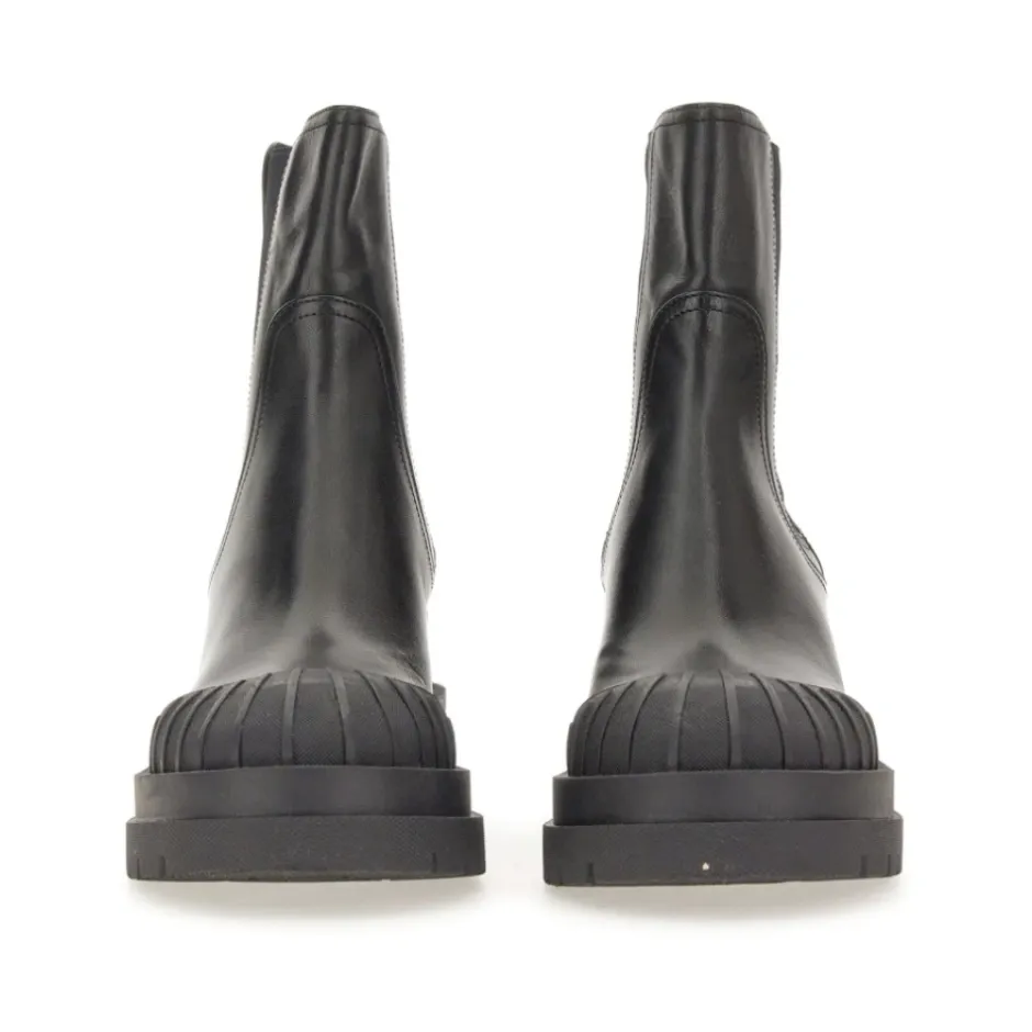 Best Italienske Gaucho-støvler i læder Dame Chelsea Boots