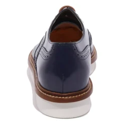 Outlet Italienske Oxford-sko med brogue-detaljer Dame Snøresko