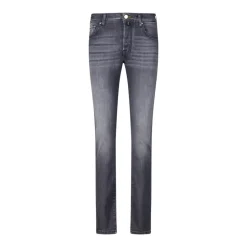 Hot Italienske Slim-Fit Jeans med Klassiske Detaljer Jeans