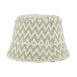 Outlet Jacquard Cotton Bucket Hat Børn Huer & Kasketter