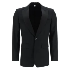 Jacquard Details Tuxedo Jakke Jakkesæt