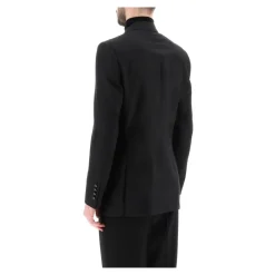 Jacquard Details Tuxedo Jakke Jakkesæt