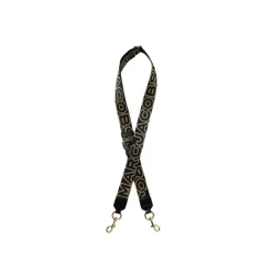 Outlet Jacquard Logo Fabric Skuldertaske Dame Tilbehør Til Tasker