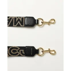 Outlet Jacquard Logo Fabric Skuldertaske Dame Tilbehør Til Tasker