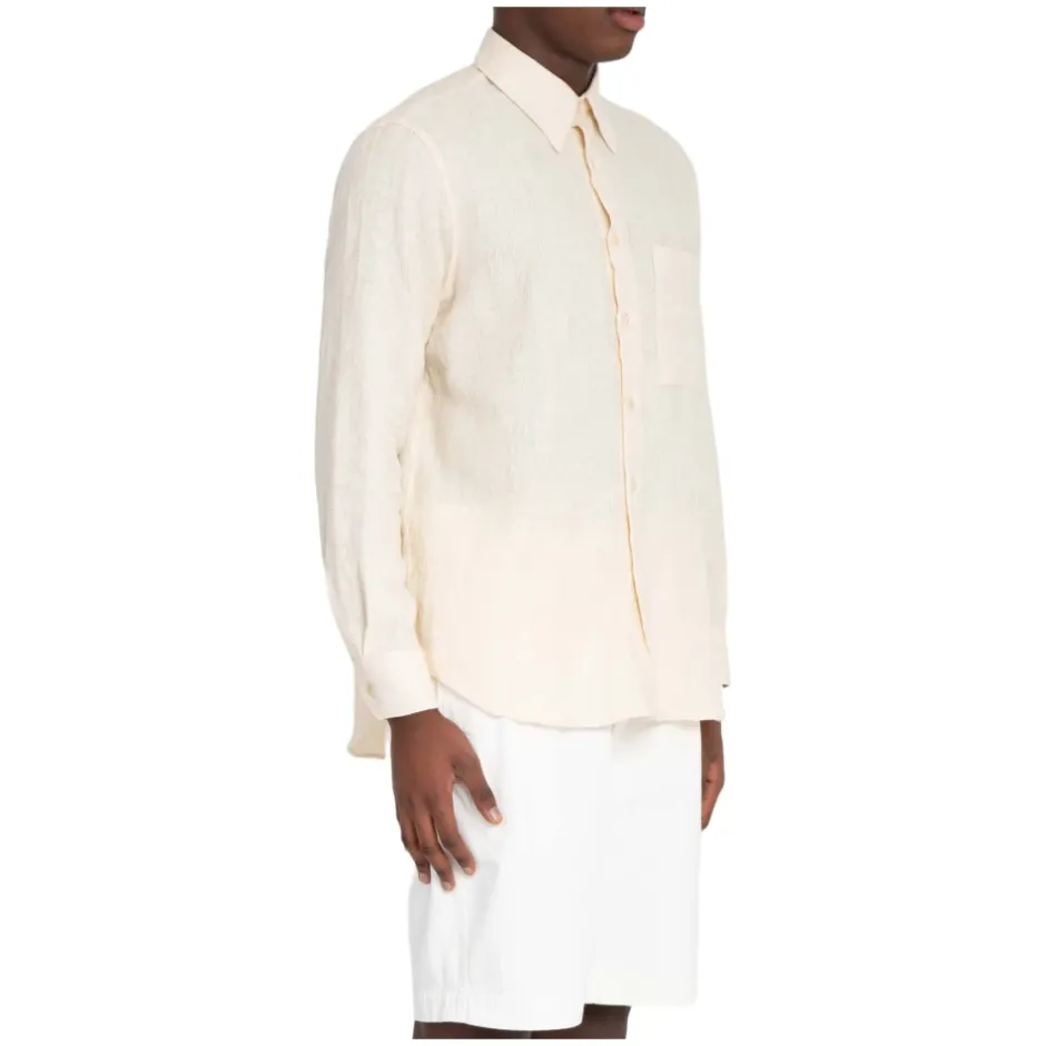 Online Jacquard Skjorte i Ace Stil Skjorter
