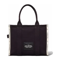 Hot Jacquard Stor Tote Taske Dame Indkøbstasker