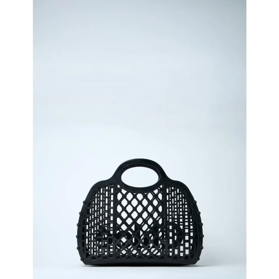 Jelly Tote Taske med Logo Motif Dame Håndtasker
