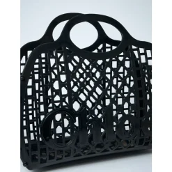 Jelly Tote Taske med Logo Motif Dame Håndtasker