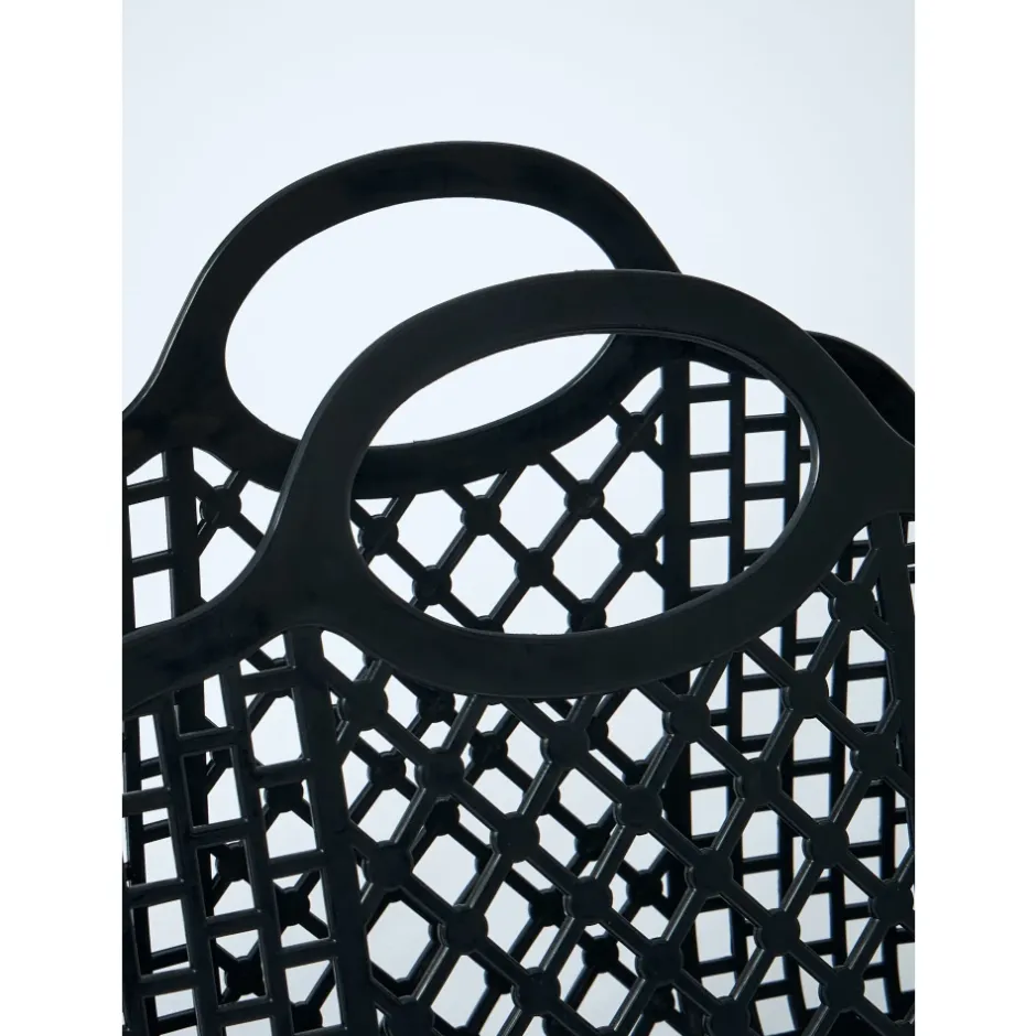 Jelly Tote Taske med Logo Motif Dame Håndtasker