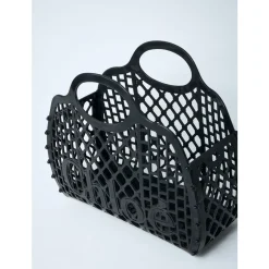 Jelly Tote Taske med Logo Motif Dame Håndtasker