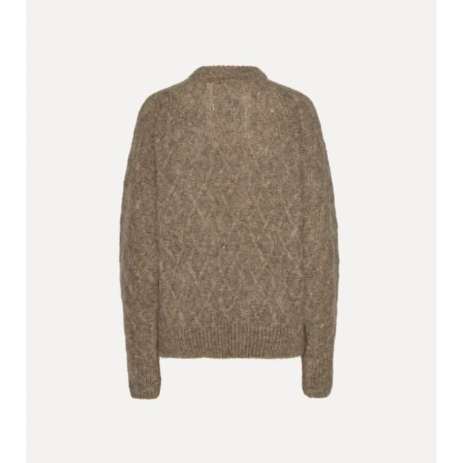 Sale Jersey de punto esponjoso Dame Striktrøjer & Sweatere