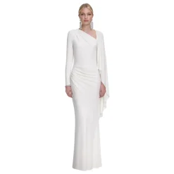 Outlet Jersey Drape Maxi Dress Dame Kjoler
