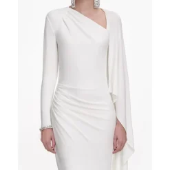 Outlet Jersey Drape Maxi Dress Dame Kjoler