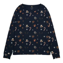 Discount Jule Natsæt Navy Blazer AOP Børn Nattøj