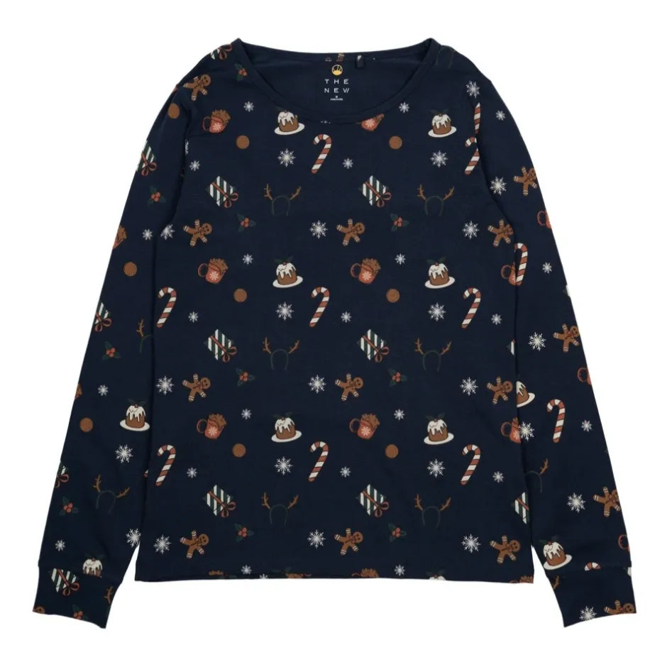 Discount Jule Natsæt Navy Blazer AOP Børn Nattøj
