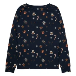Discount Jule Natsæt Navy Blazer AOP Børn Nattøj