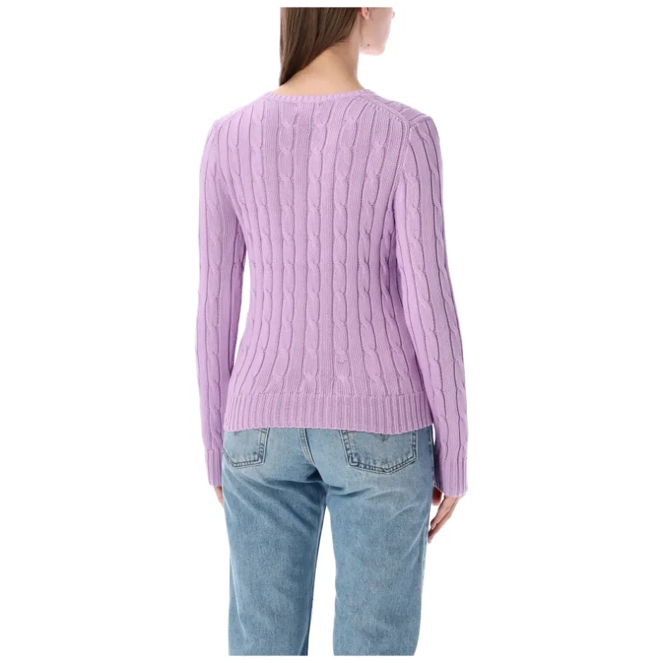 Discount Julianna Cable-Knit Sweater Dame Striktrøjer & Sweatere