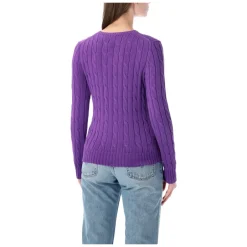 Hot Julianna Kabelstrikket Sweater Dame Striktrøjer & Sweatere