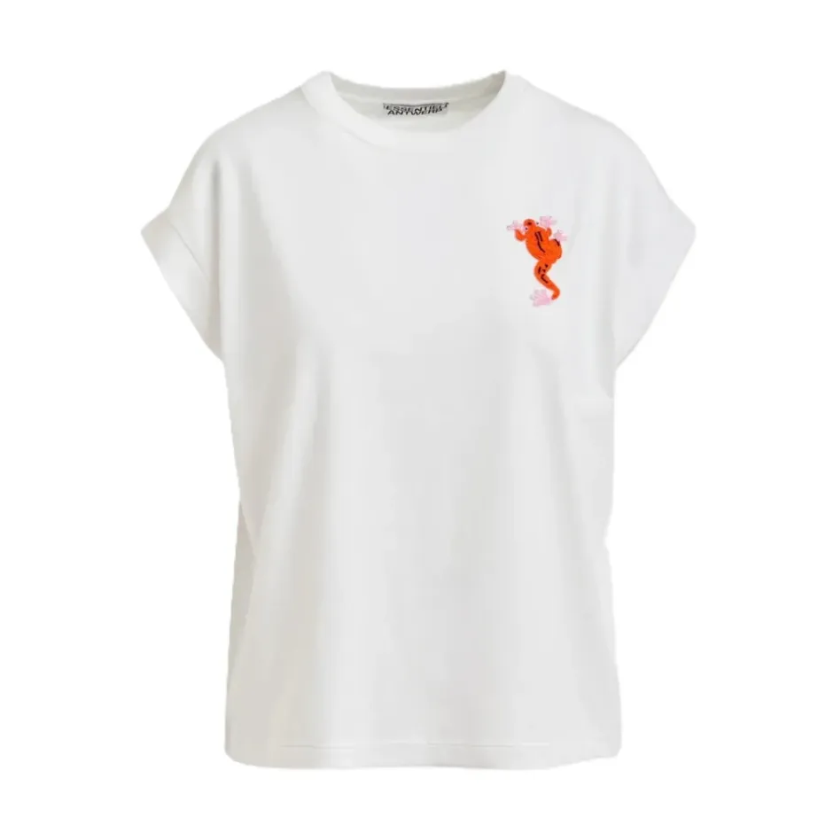 Discount JUNGALA Broderet T-shirt Dame T-Shirts